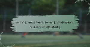 Adnan Januzaj: Frühes Leben, Jugendkarriere, Familiäre Unterstützung